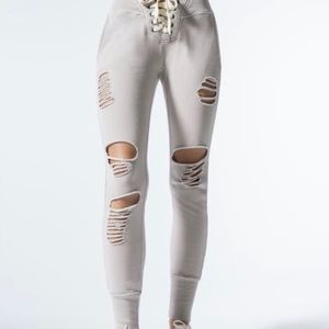 NSF Maddox Lace-up Front Sweatpants